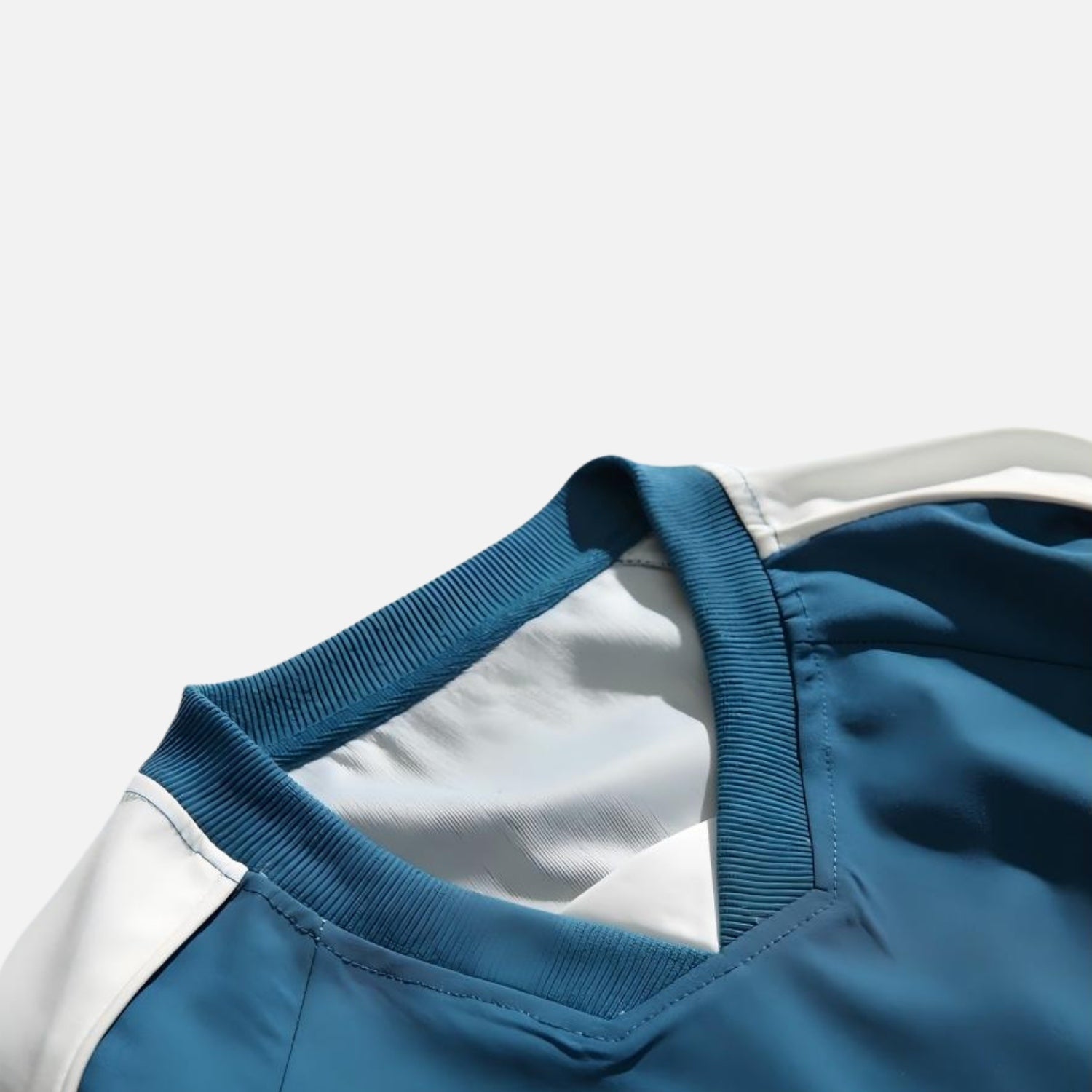 Japanese Colorblock Baseball Sweatshirt