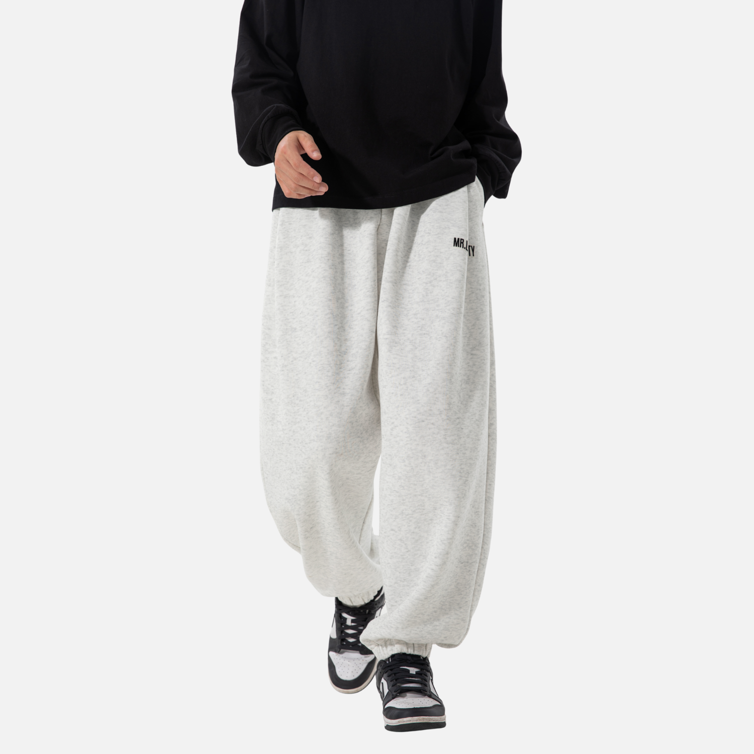Letter Print Jogger Sweatpants