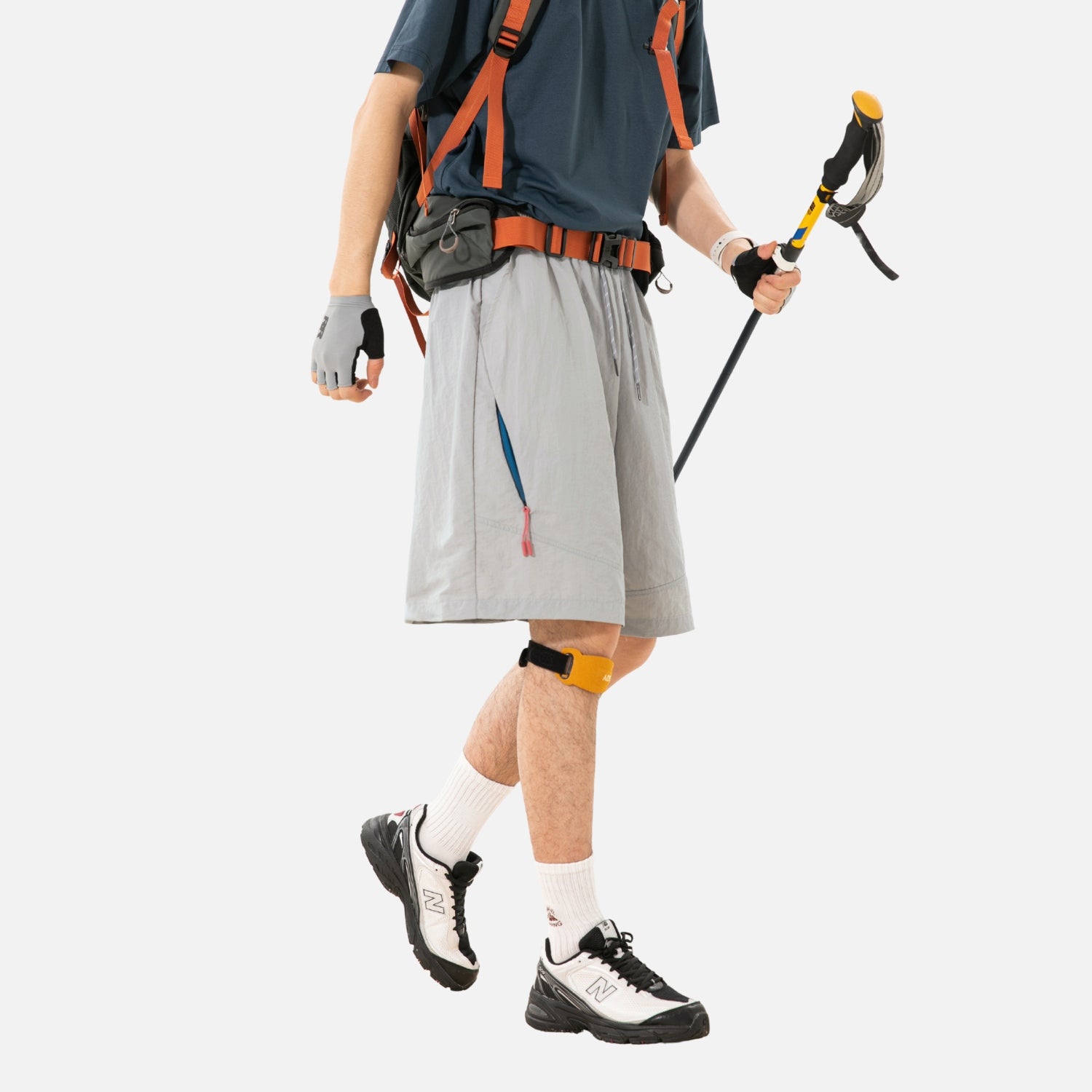 Water-Resistant Mesh Shorts