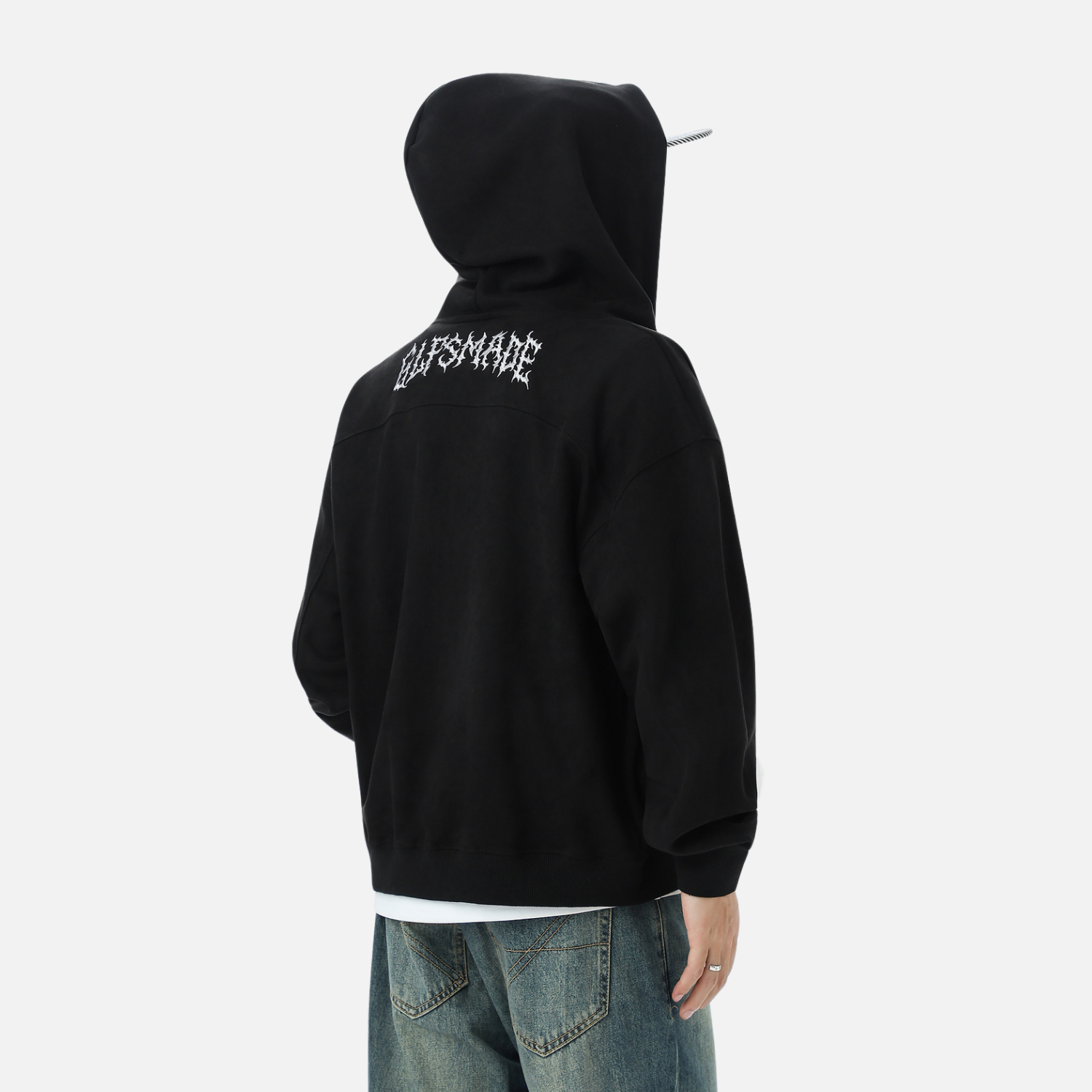 Retro Suede Hoodie Jacket