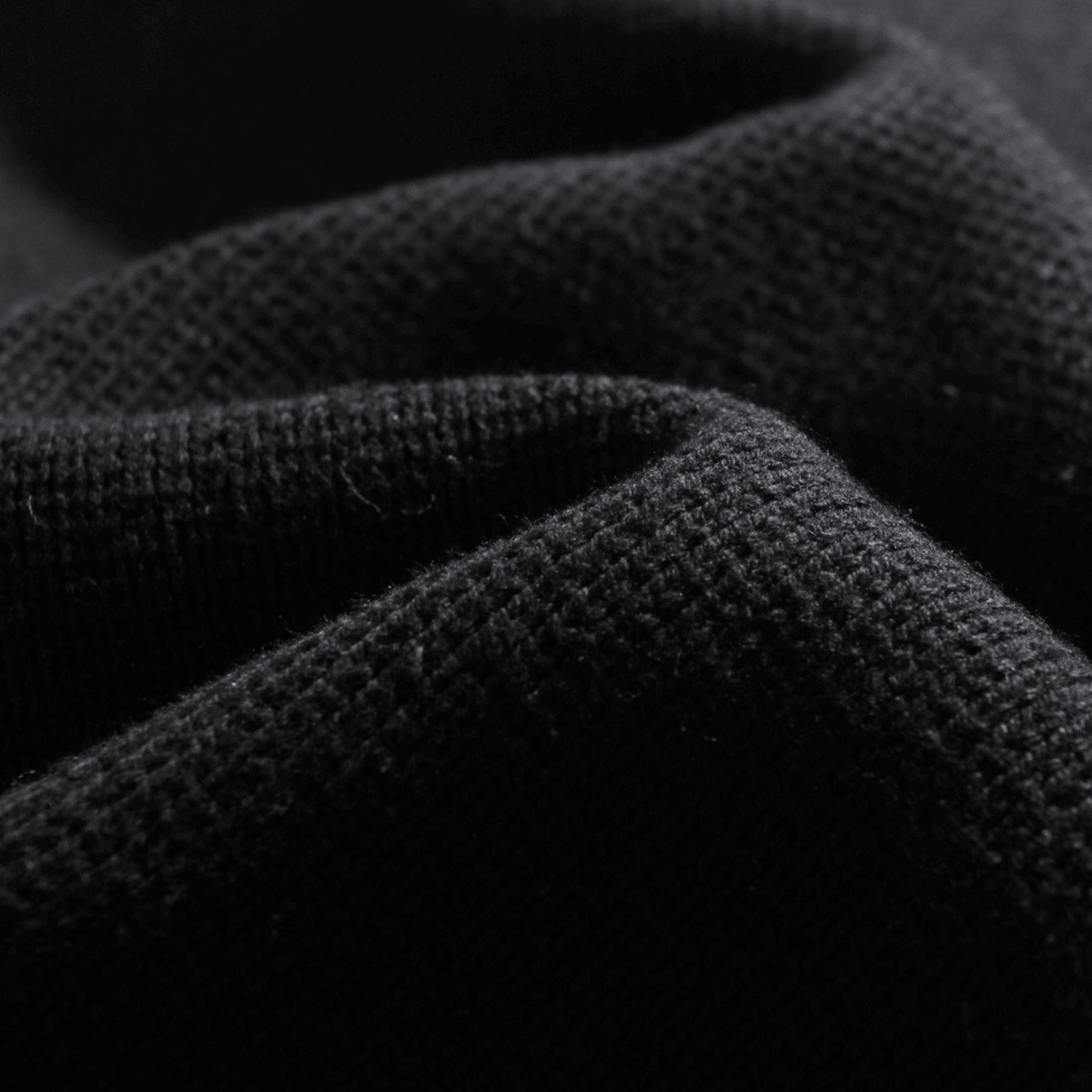 Grobstrickpullover mit Rollkragen