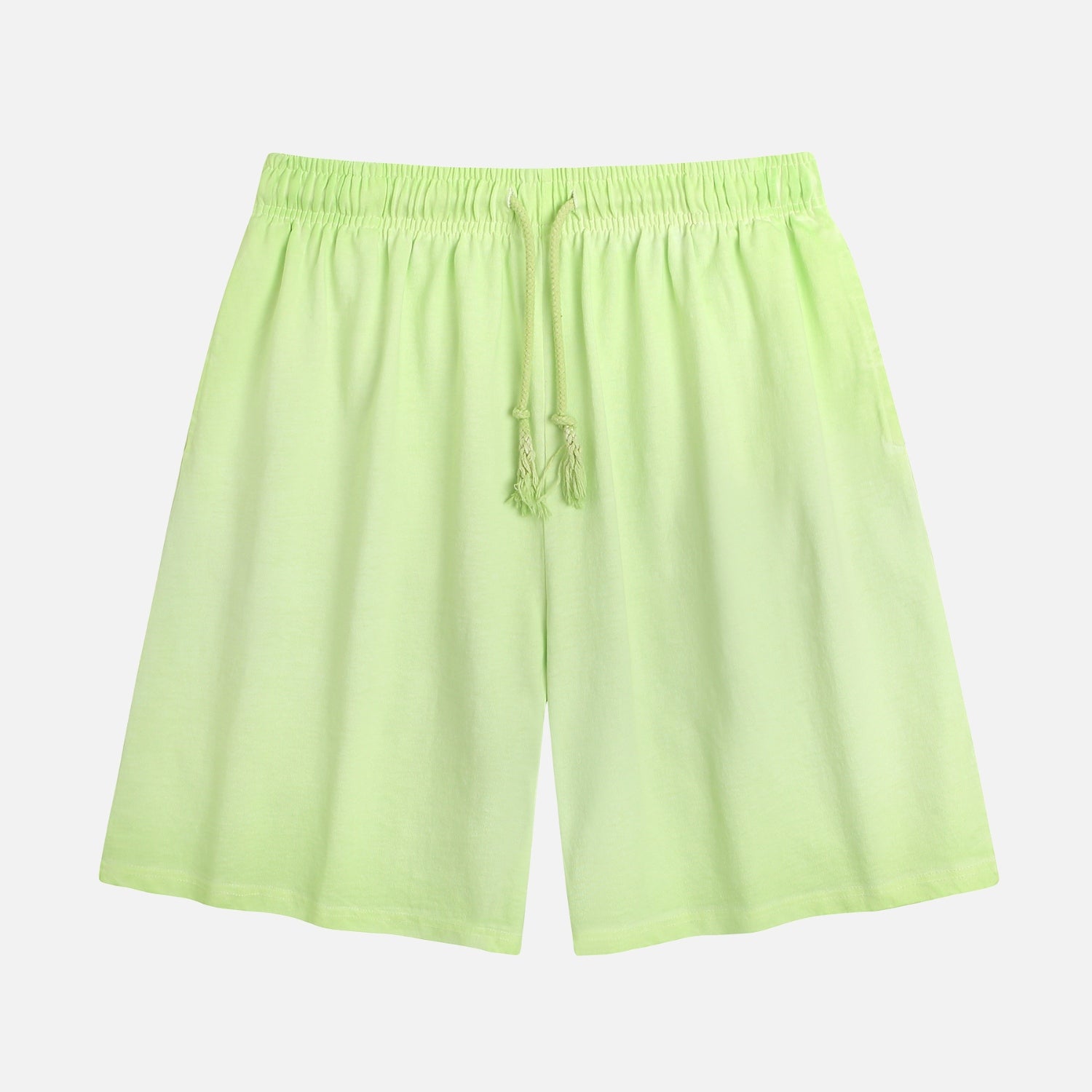 Short en coton à cordon de serrage