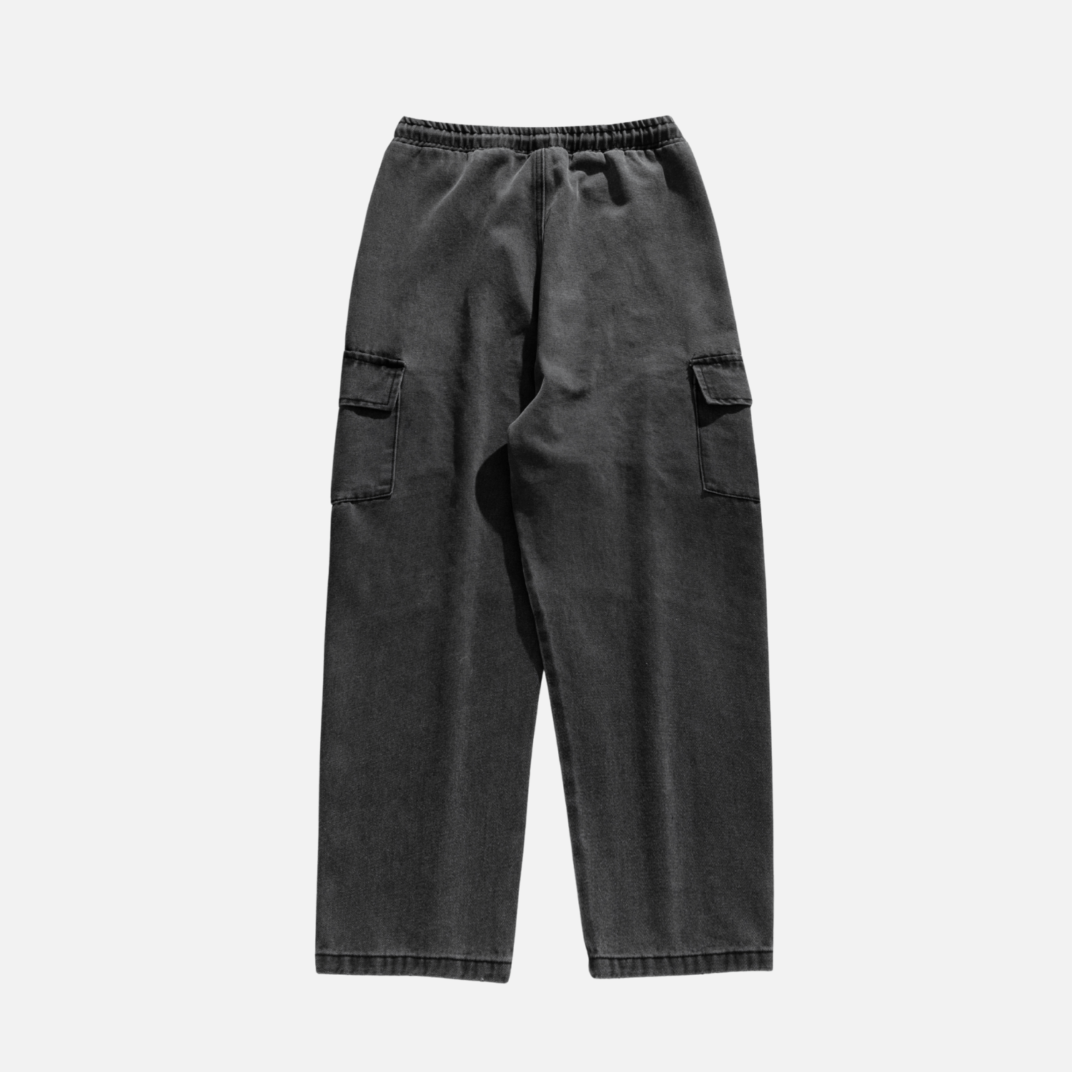 Pantalones vaqueros de patchwork con bolsillos vintage
