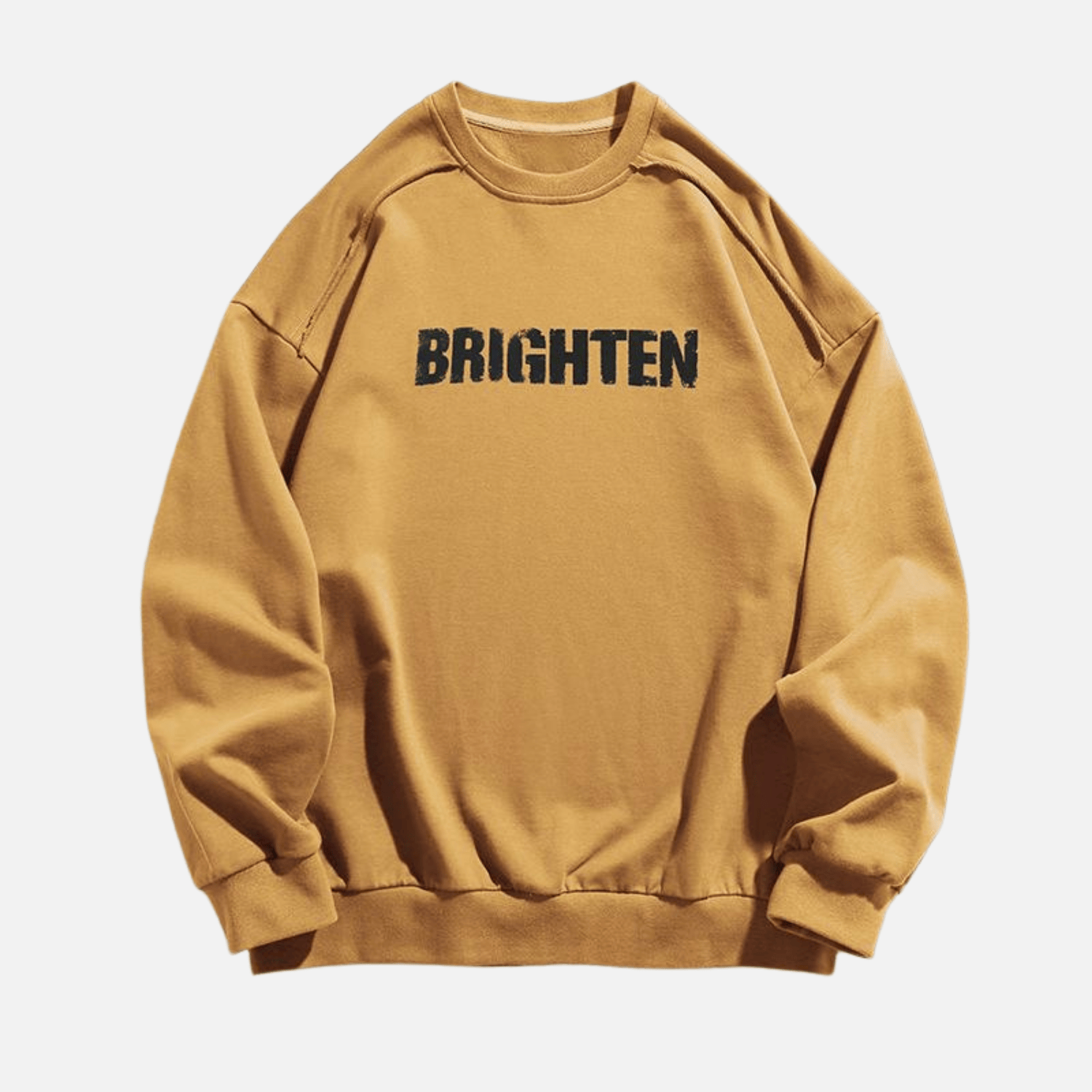 Double Letter Print Sweatshirt