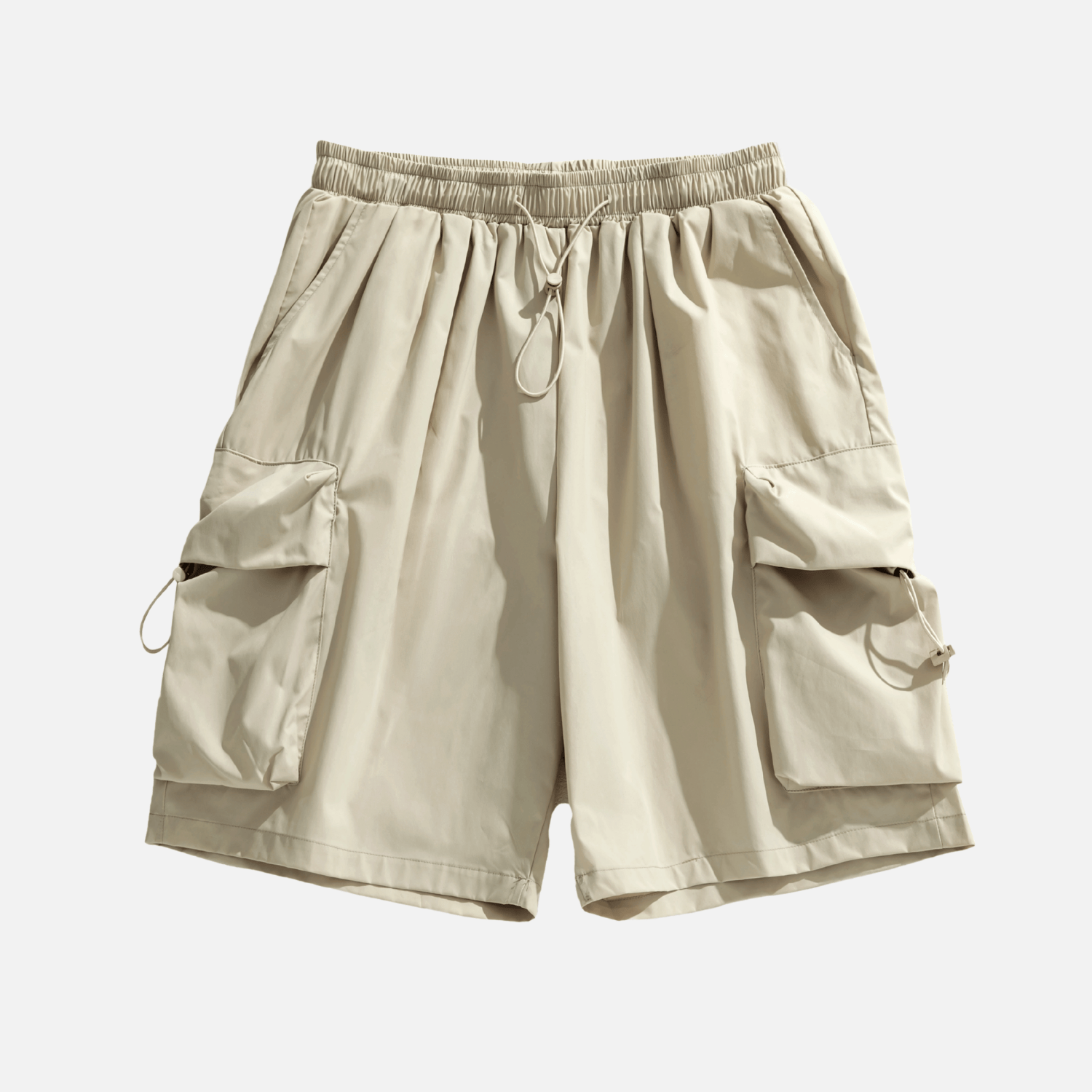 Pantalones cortos cargo con bolsillos grandes