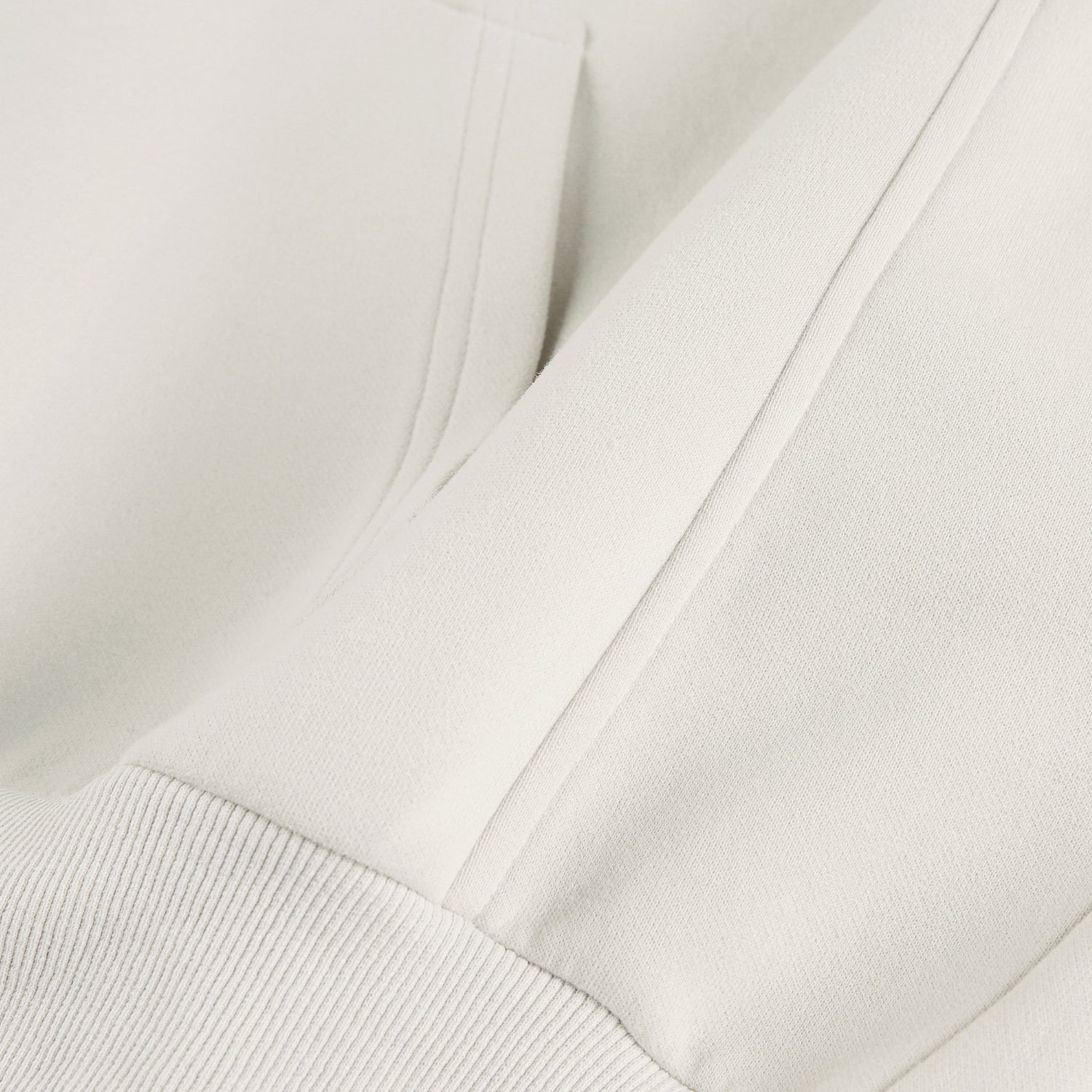 Structured Paneled Hooded Sweatshirt