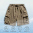 Pantalones cortos cargo de seda de hielo