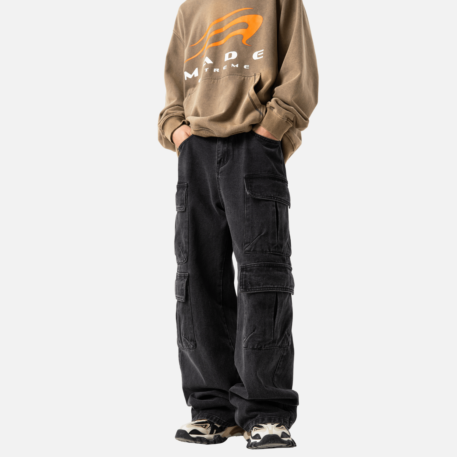 Multi-Pocket Cargo Jean