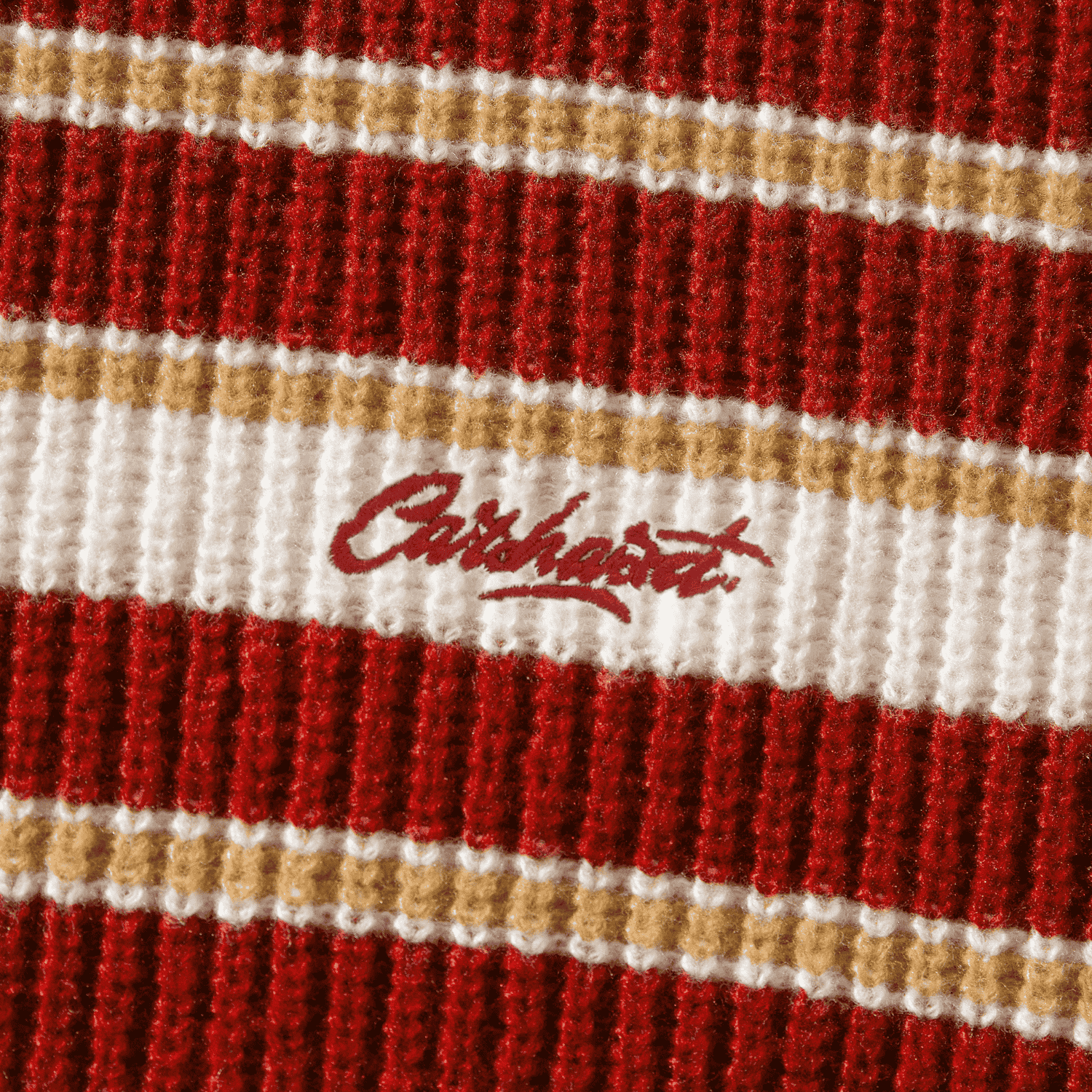 Striped Heavy Knit Sweater