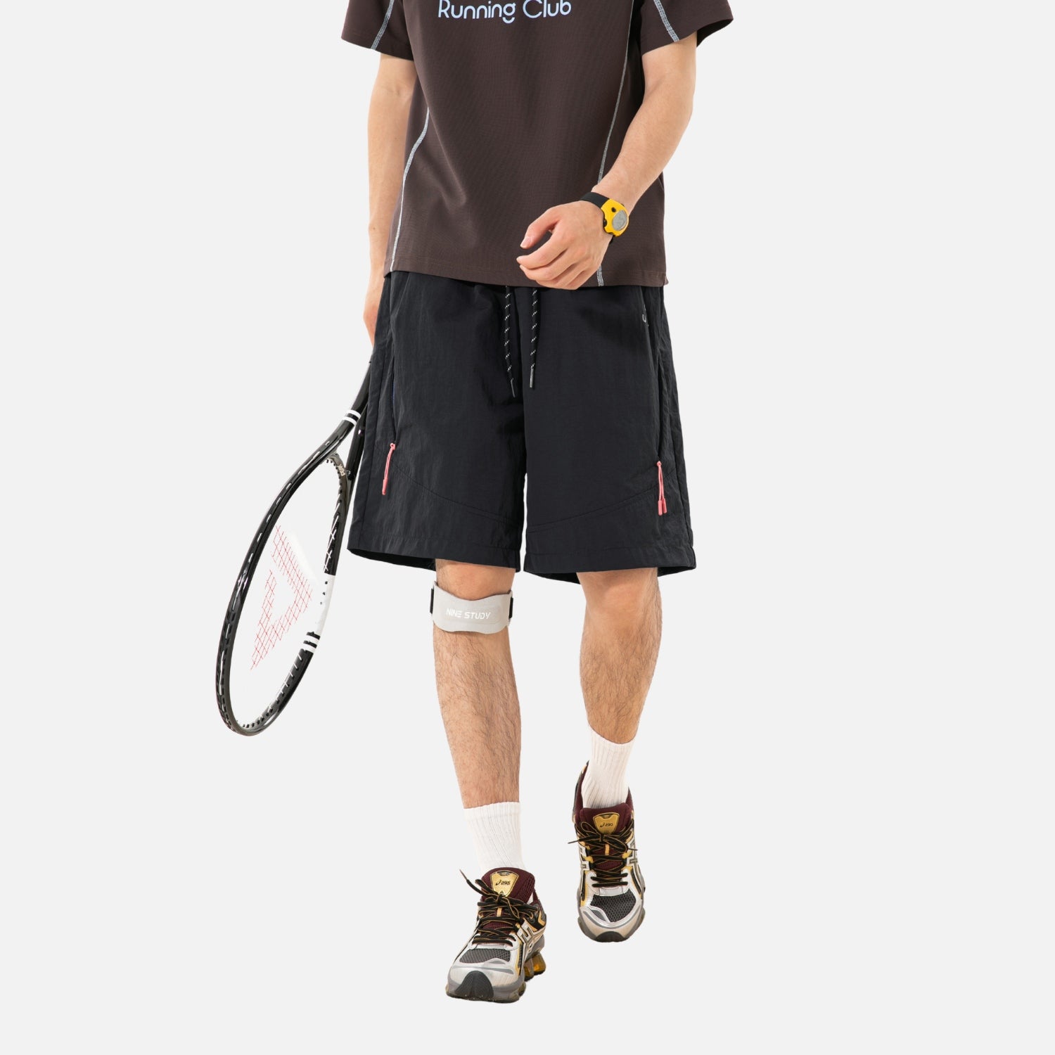 Water-Resistant Mesh Shorts