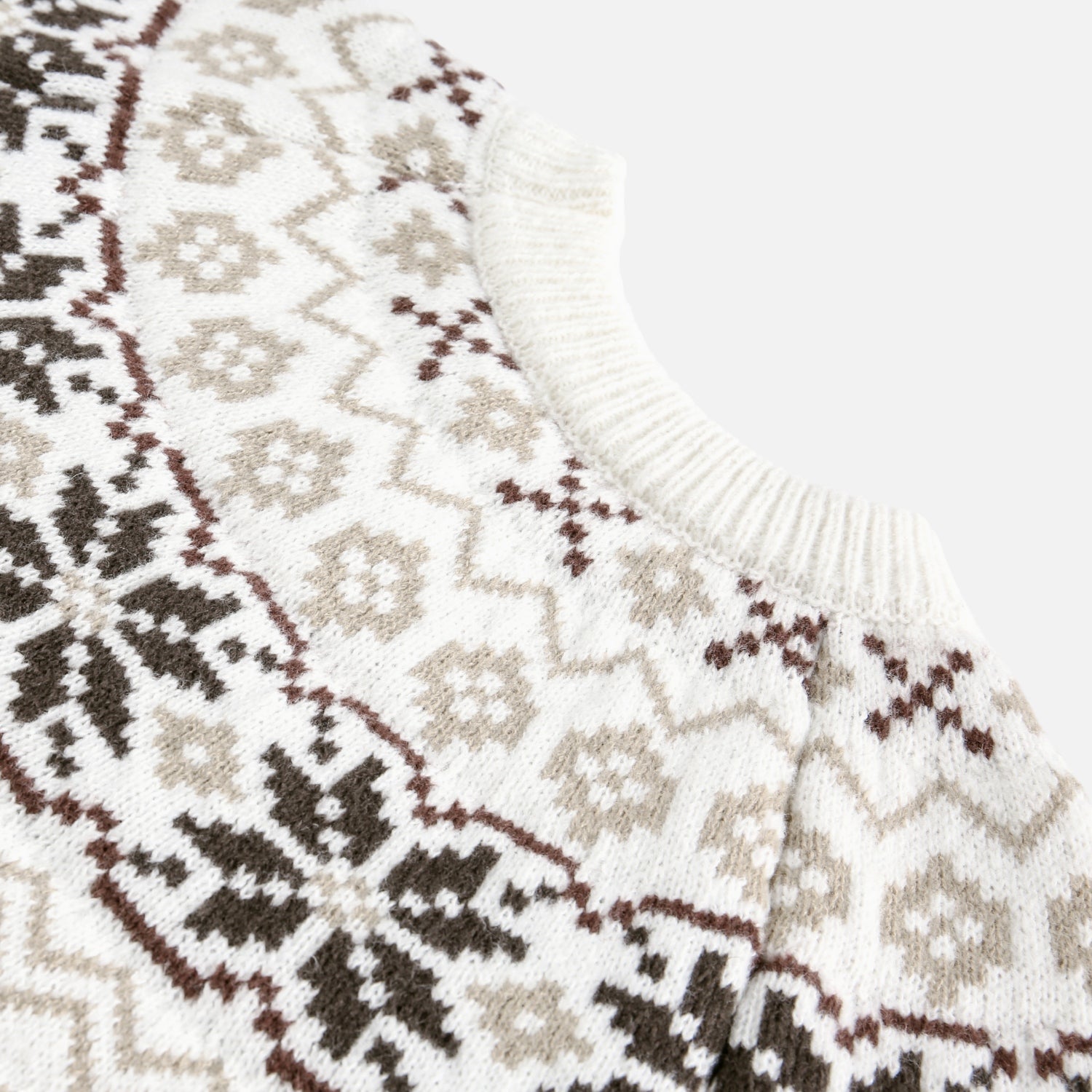 Fair Isle Knit Sweater