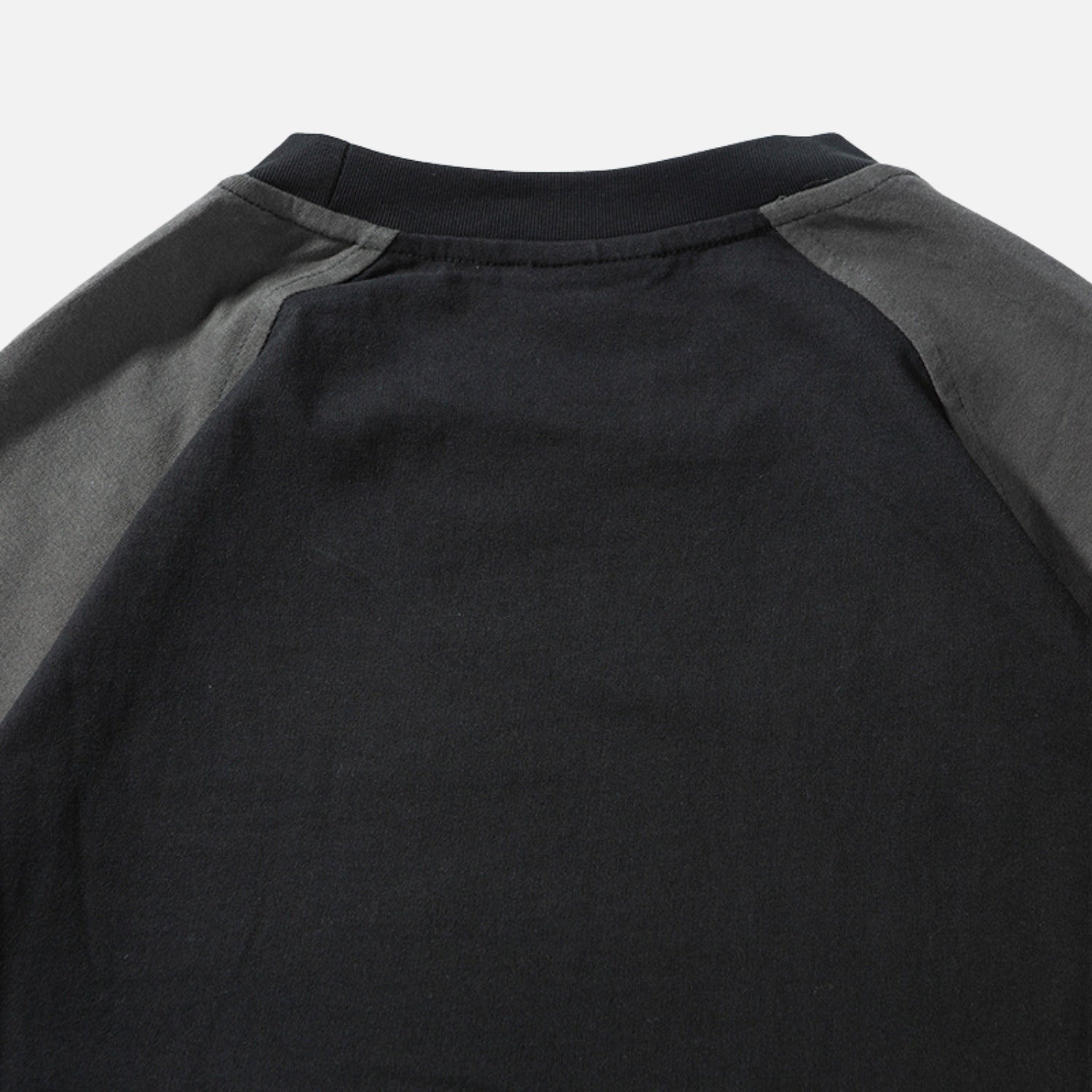 Colorblock Cotton Crewneck Sweatshirt