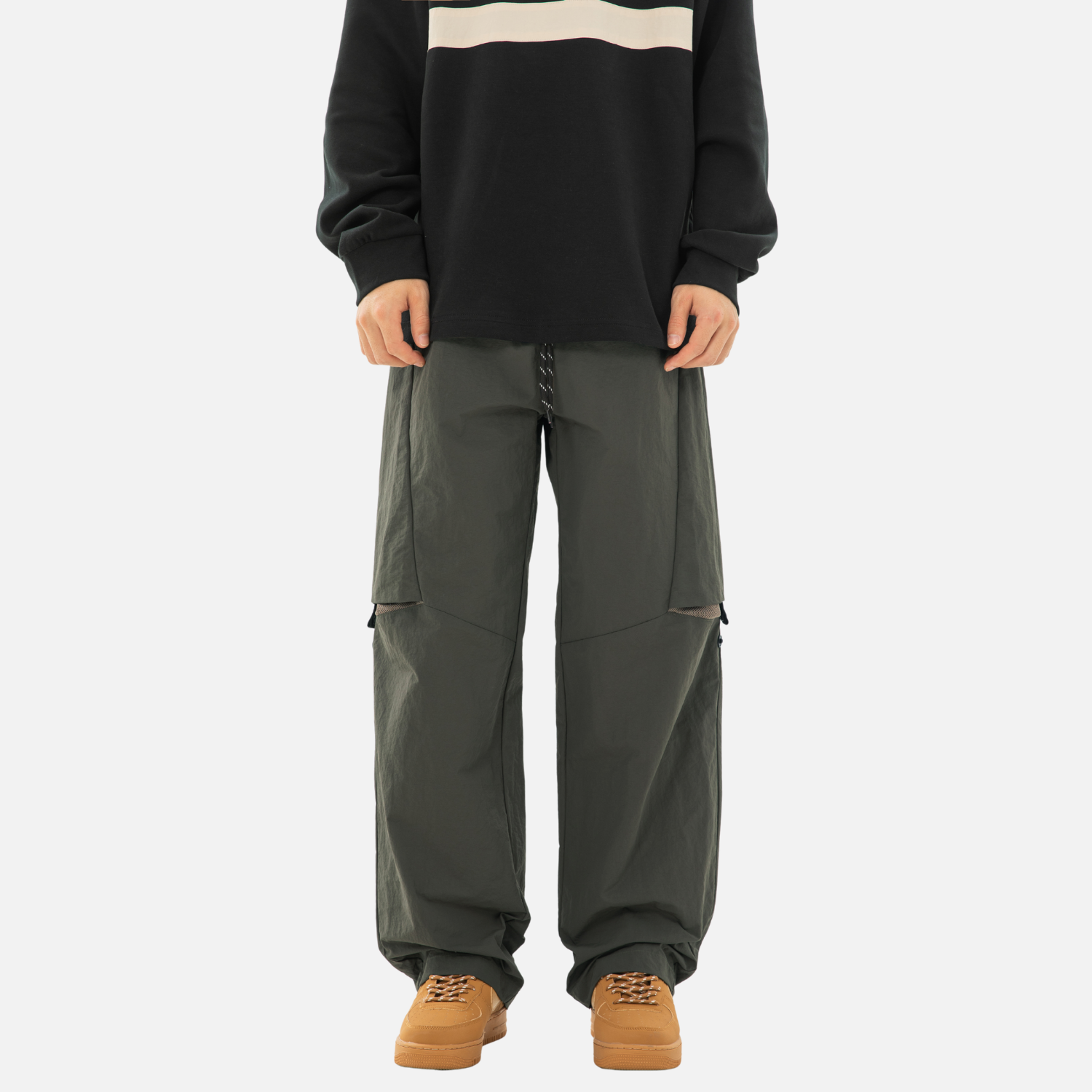 Verstellbare Cargohose aus Nylon