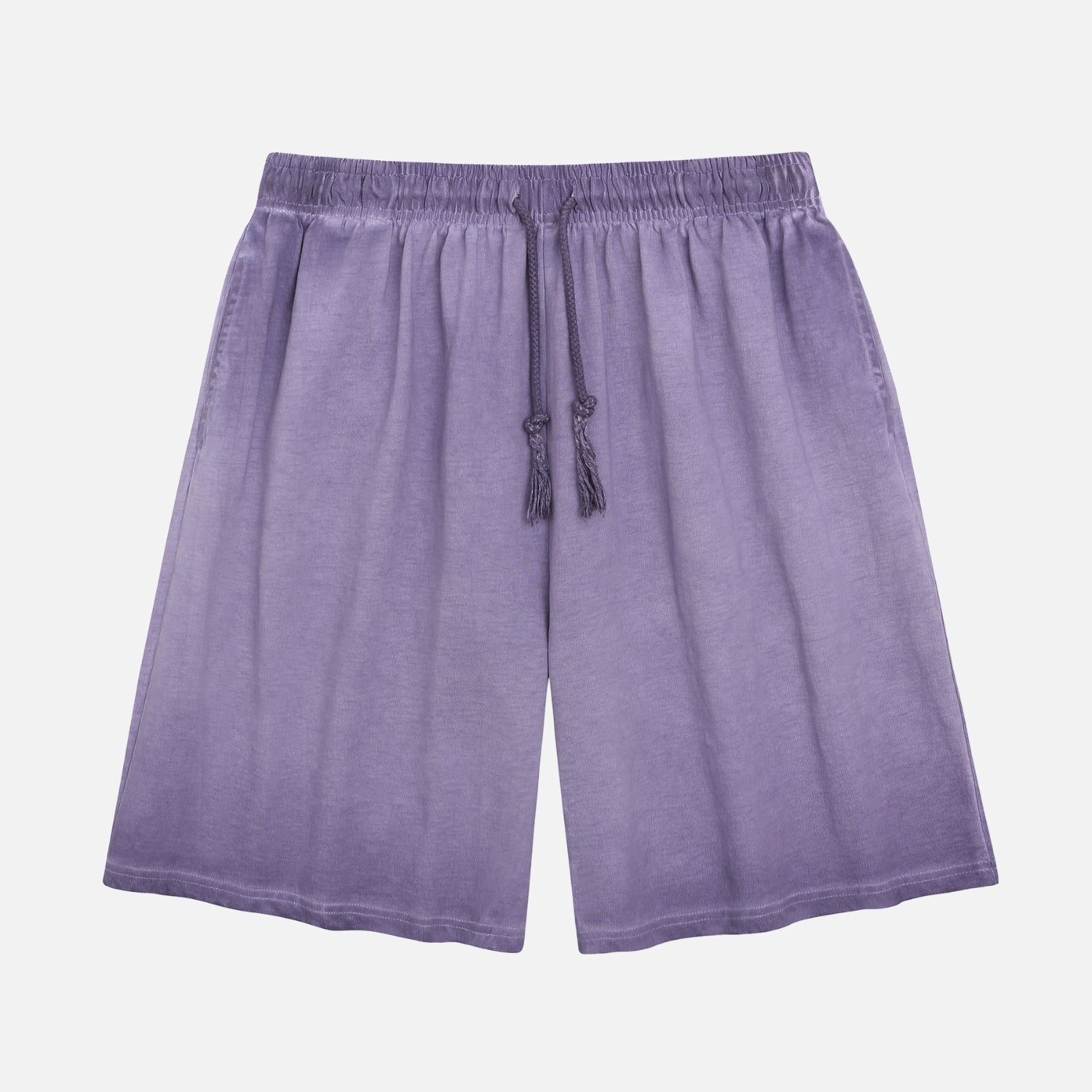 Short en coton à cordon de serrage