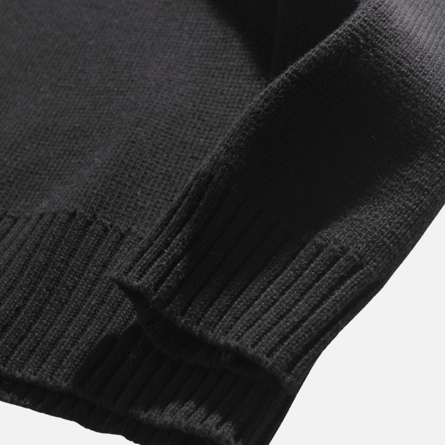 Grobstrickpullover mit Rollkragen