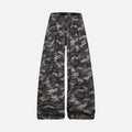 Pantalons camouflage à jambe large