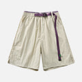 Colorblock Double-Waist Shorts