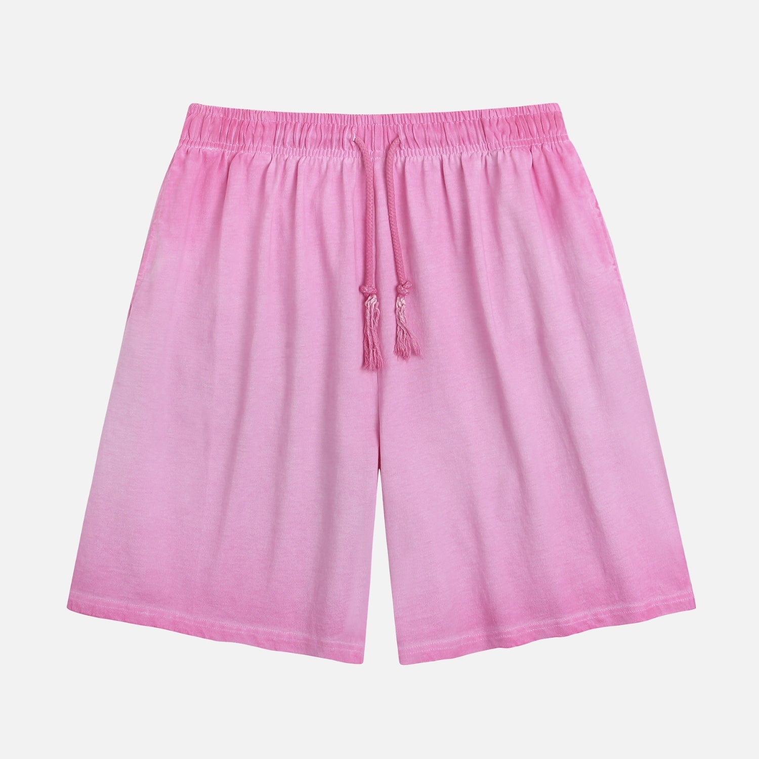 Short en coton à cordon de serrage