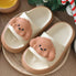 Lindas sandalias con diseño en forma de cachorro