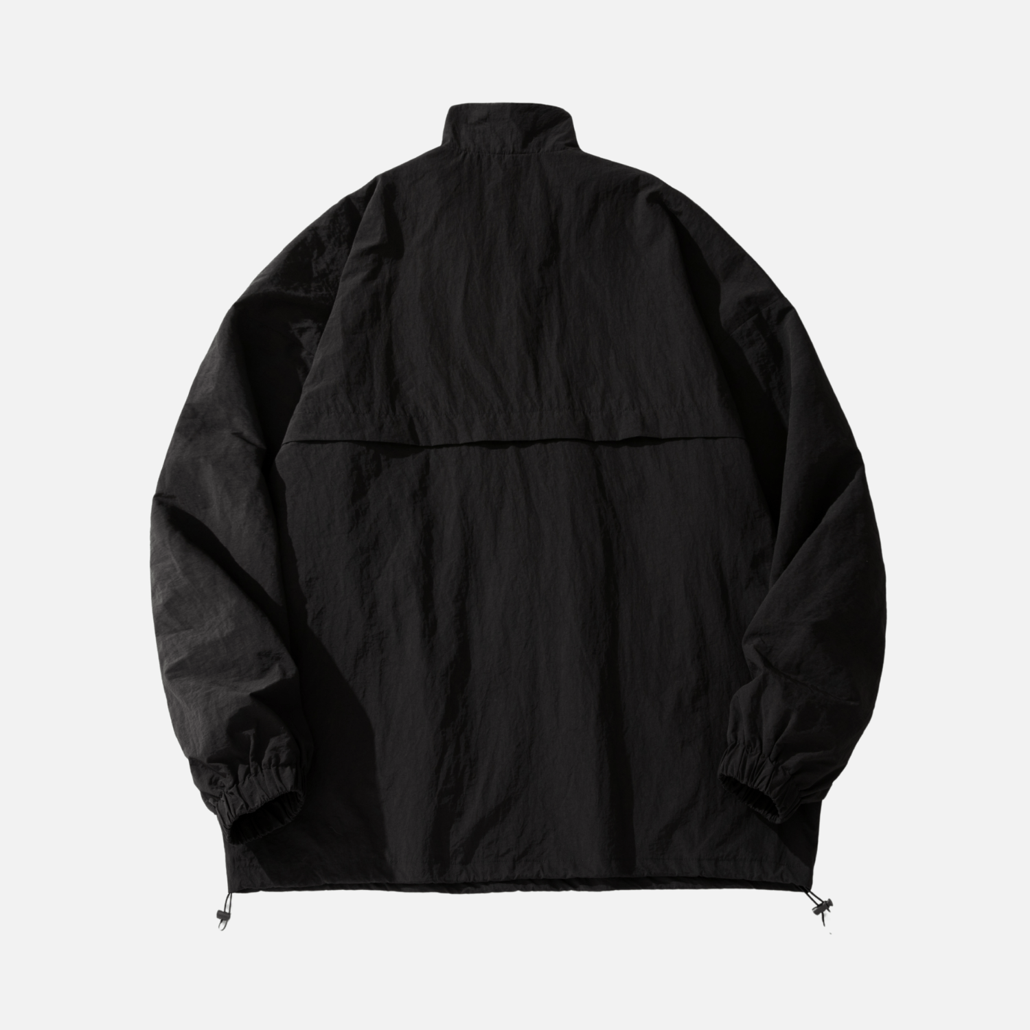 Chaqueta táctica impermeable con textura y media cremallera