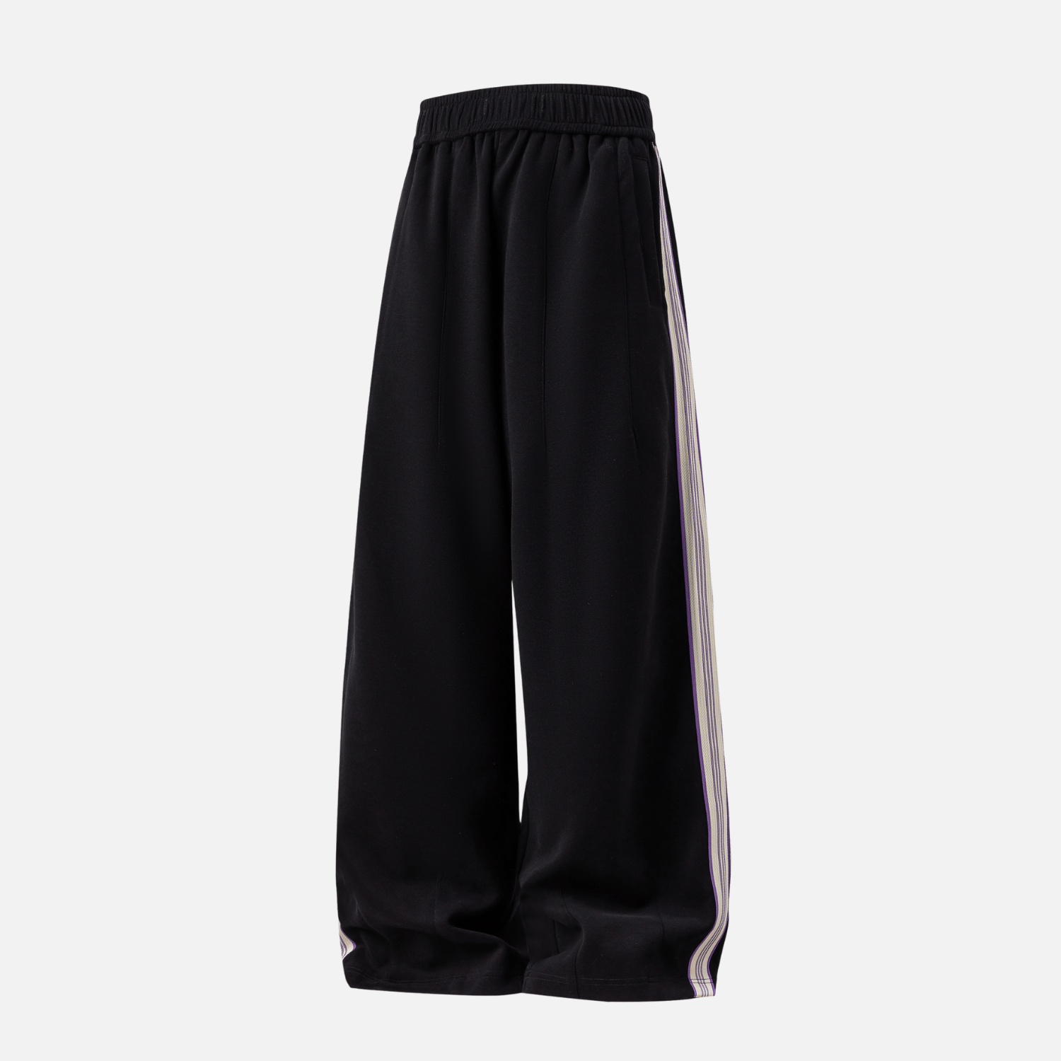 Colorblock Stripe Casual Pants