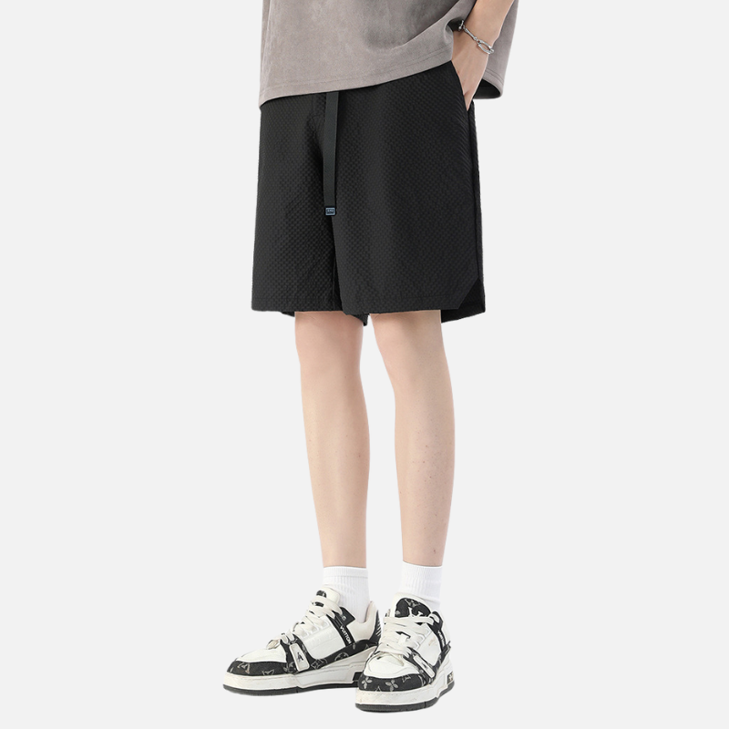 Bubble Check Cargo Shorts