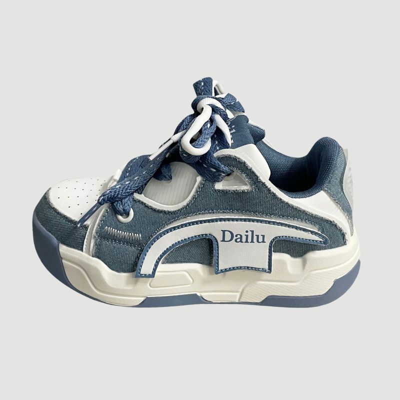 Zapatillas vintage de patchwork