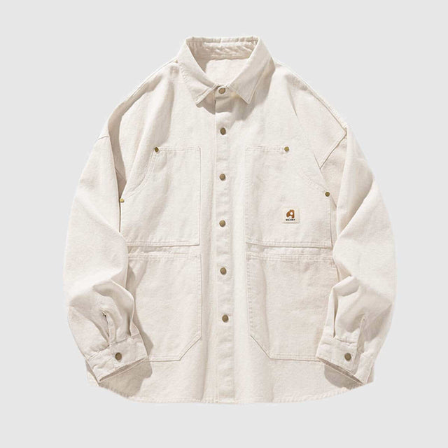 Camisa vaquera lavada vintage
