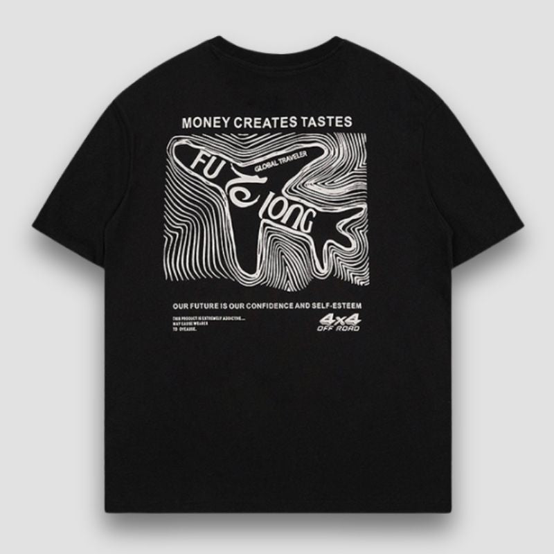 Sketch Cotton Airplane Tee