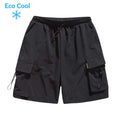 Cargo-Shorts aus Eisseide