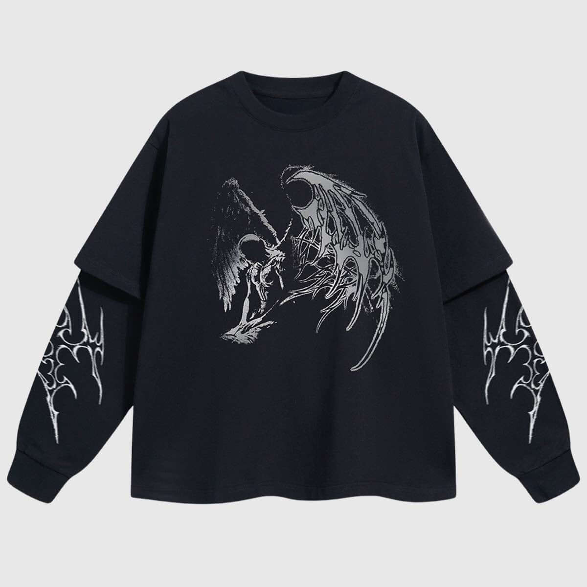 Sudadera de ángel y espina