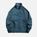 Japanese Workwear Stand-Collar Jacket