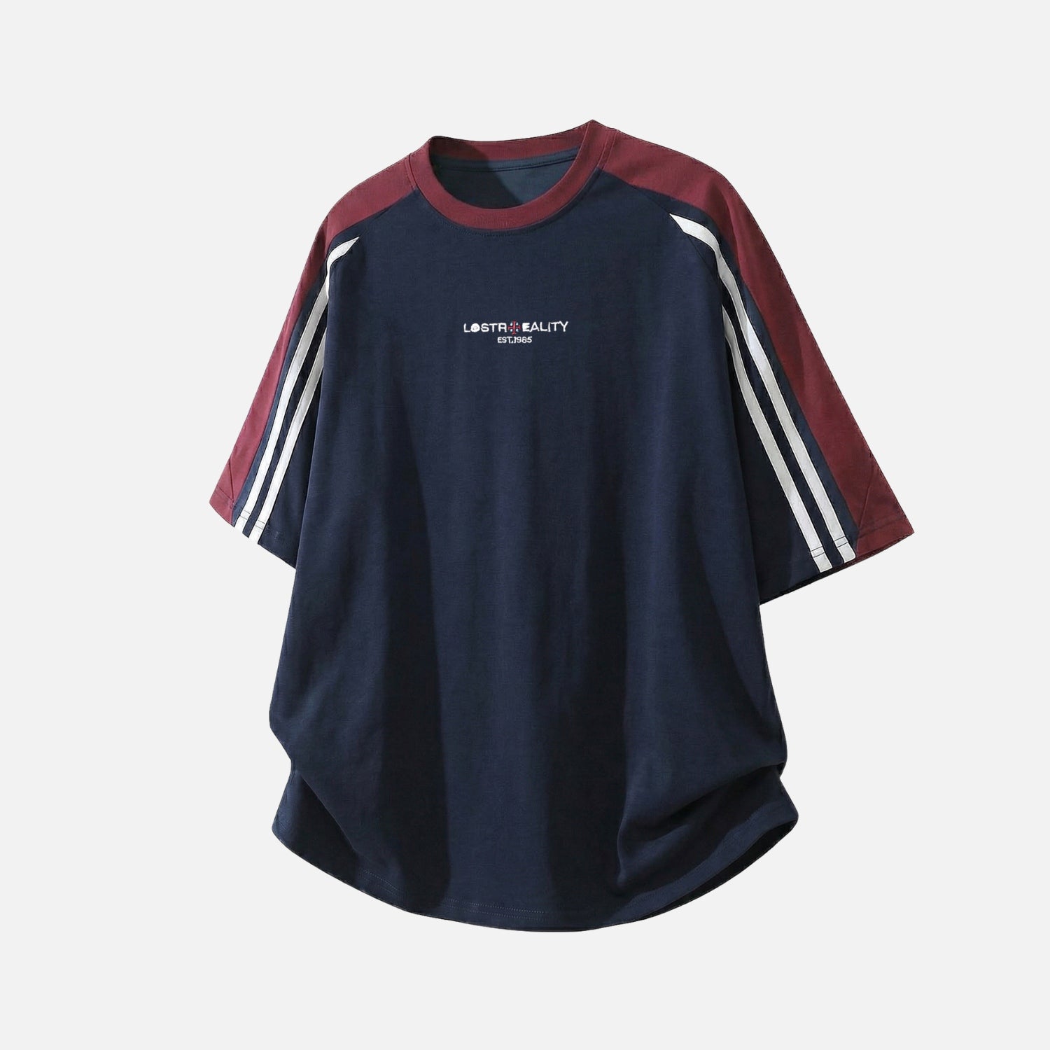 Vintage Raglan Graphic Cotton Tee