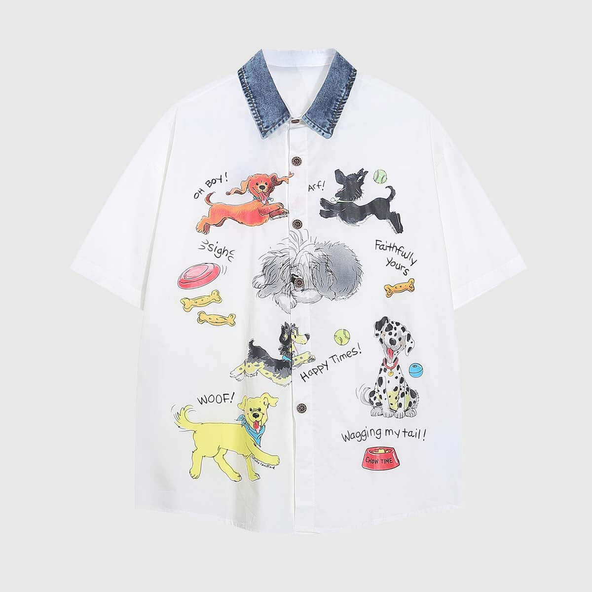 Playful Animal Print Shirt