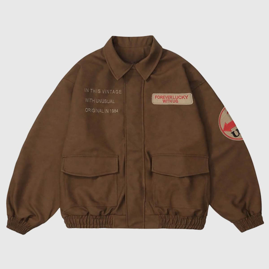 Chaqueta de piloto vintage