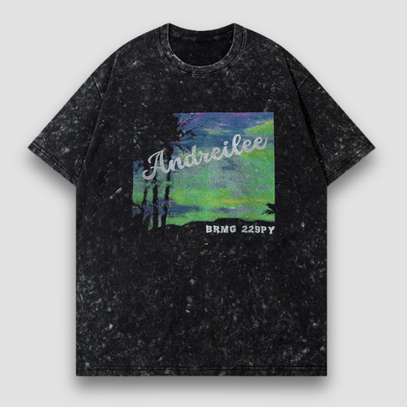 Landschaftsbeschriftung T-Shirts