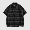 Chemise oversize texturée
