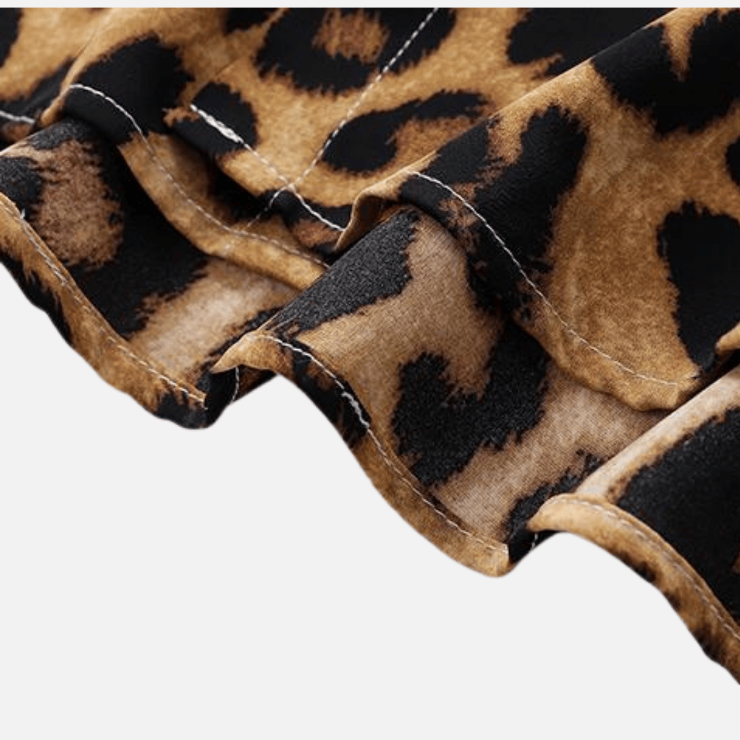 Retro Leopard Print Shirt