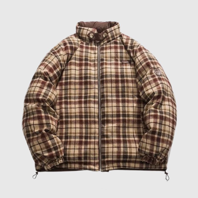 Reversible Sporty Casual Padded Jacket