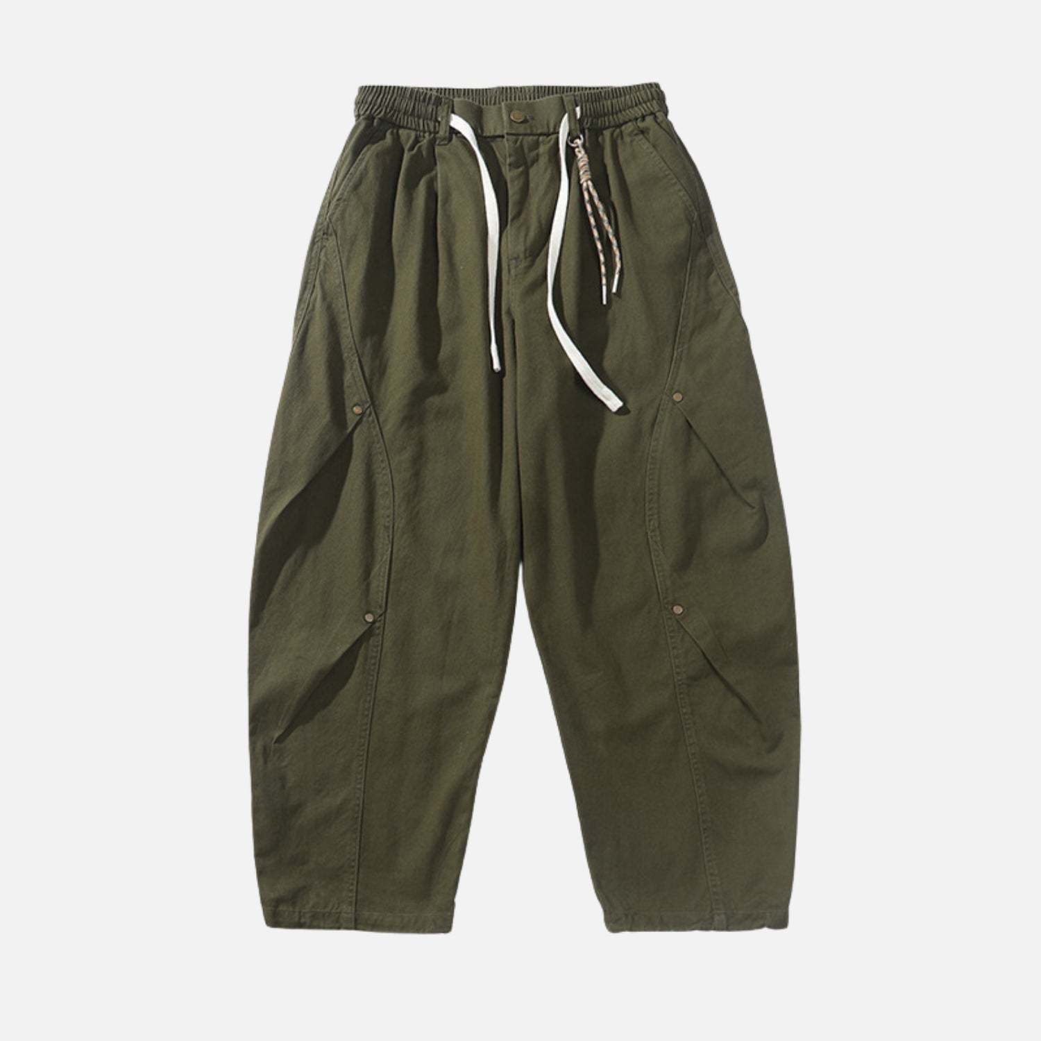 Stitched Casual Cargo Pants