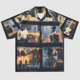 Camisas hawaianas con pintura al óleo