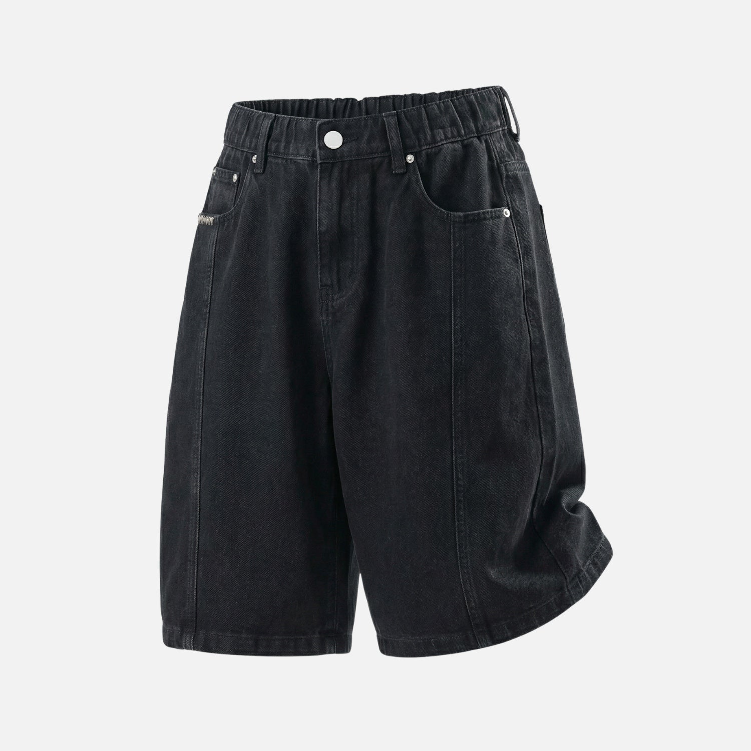 Textured Twill Cargo Shorts