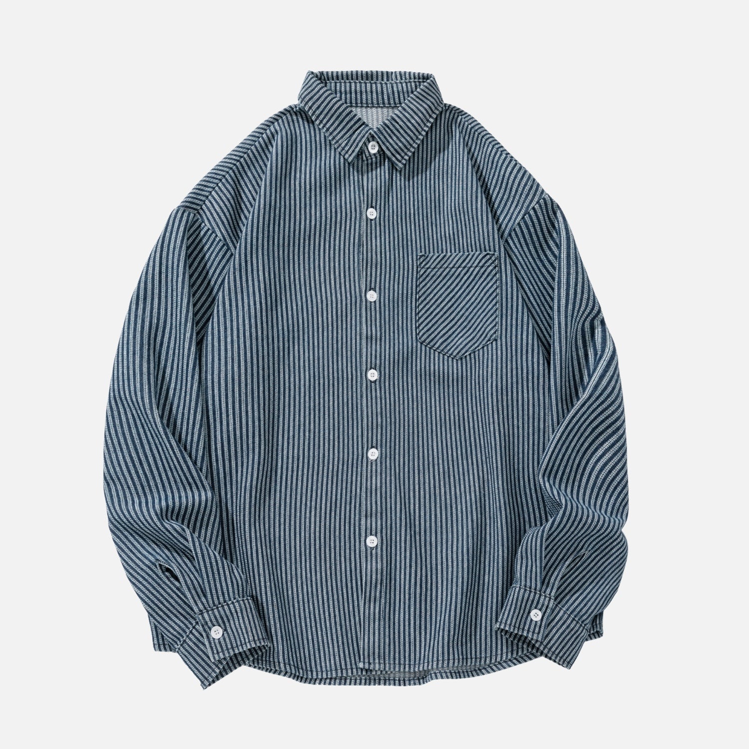 Vintage Washed Striped Shirt