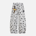 Baggy Pants mit Allover-Hundeprint