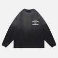 Washed Gradient Cotton Sweatshirts