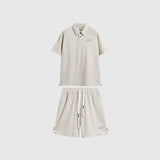 Solid Polo Tee Set