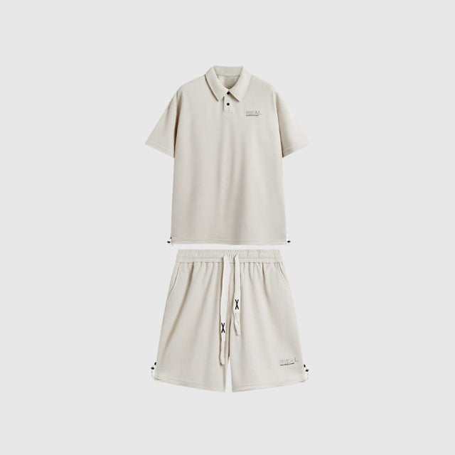 Solid Polo Tee Set