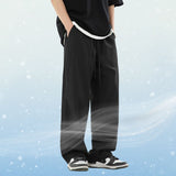 Pantalones casuales de seda de hielo