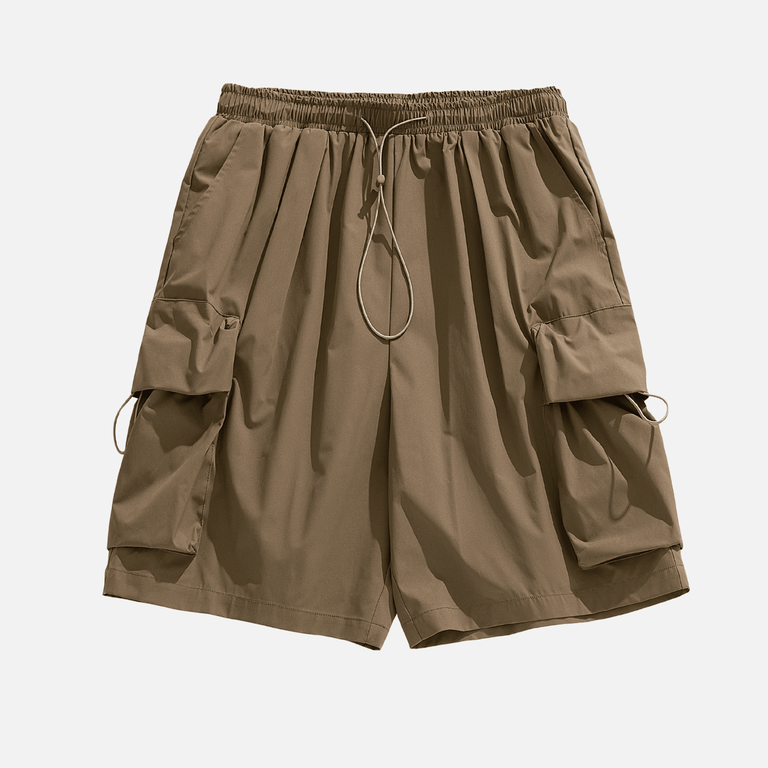 Pantalones cortos cargo con bolsillos grandes