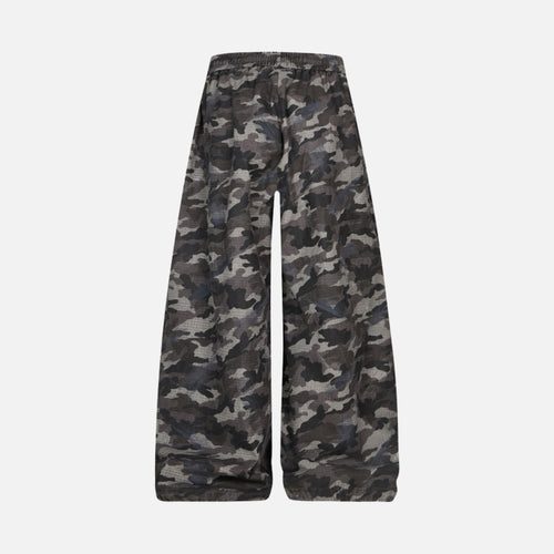 Pantalons camouflage à jambe large
